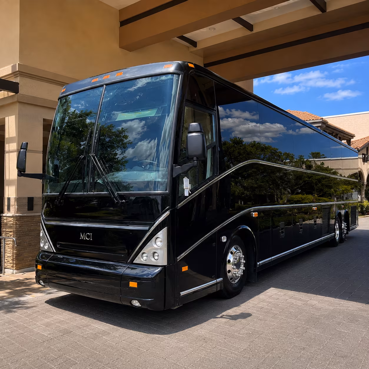 charter bus transportation for napa area national guard reserve units