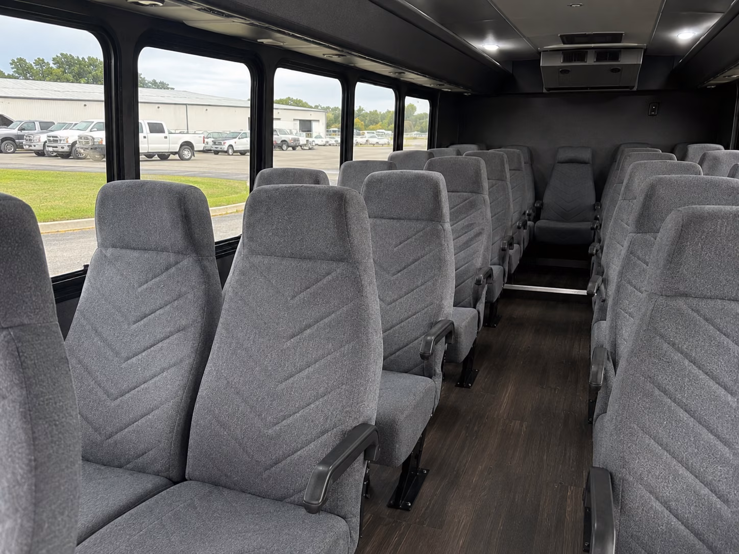 napa 15 passenger minibus interior