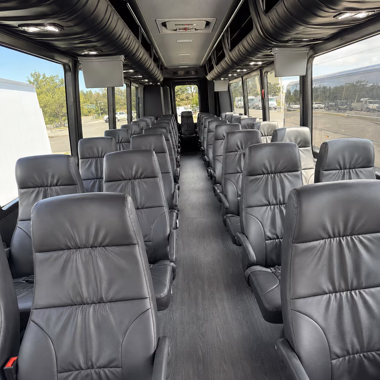 napa 30 passenger minibus inside
