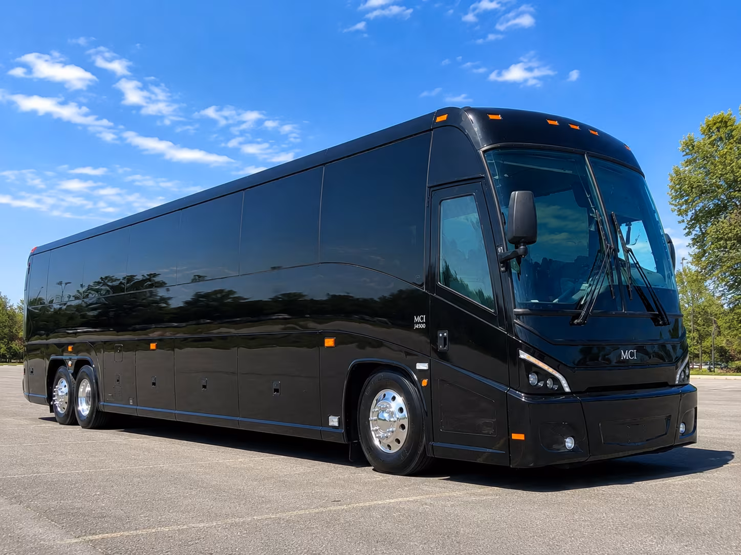 napa 56 passenger charter bus