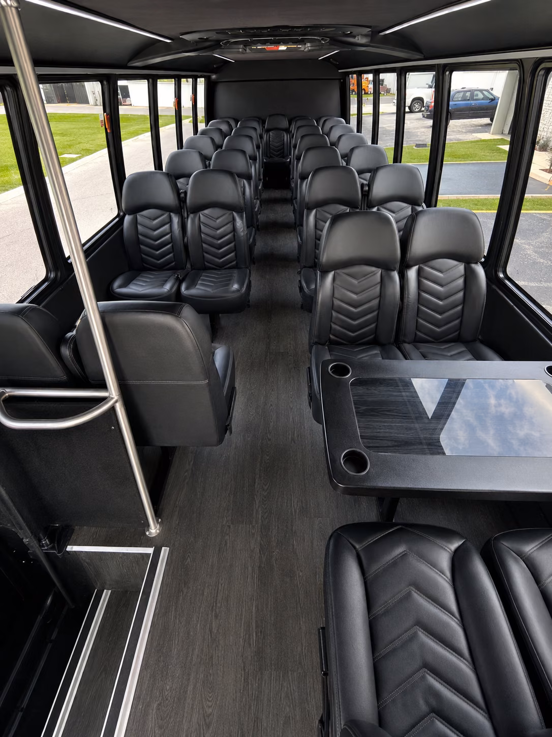 napa prom transportation onboard seating