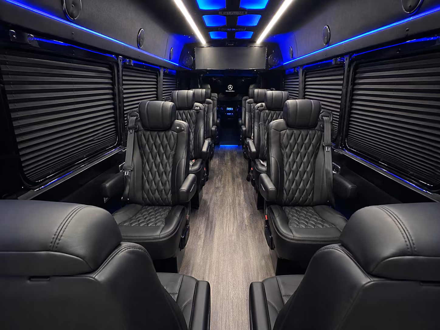 napa sprinter van with driver inside