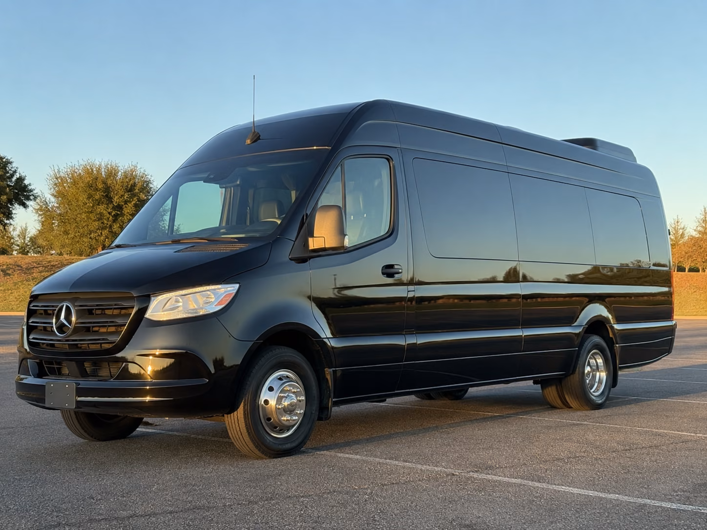 sprinter vans and shuttle buses for napa rehearsal dinner transportation